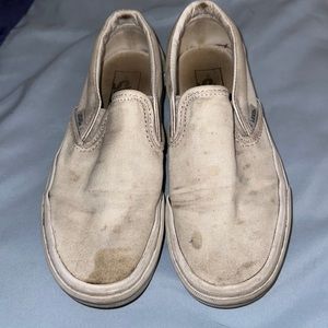 6.5 White Slip On Vans